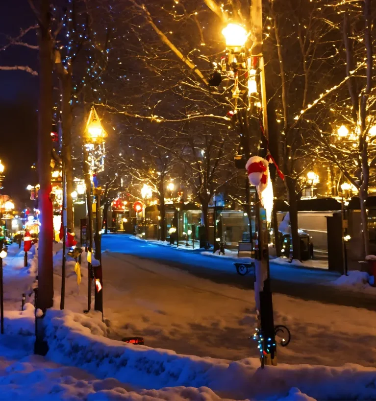 Golden Christmas Eve