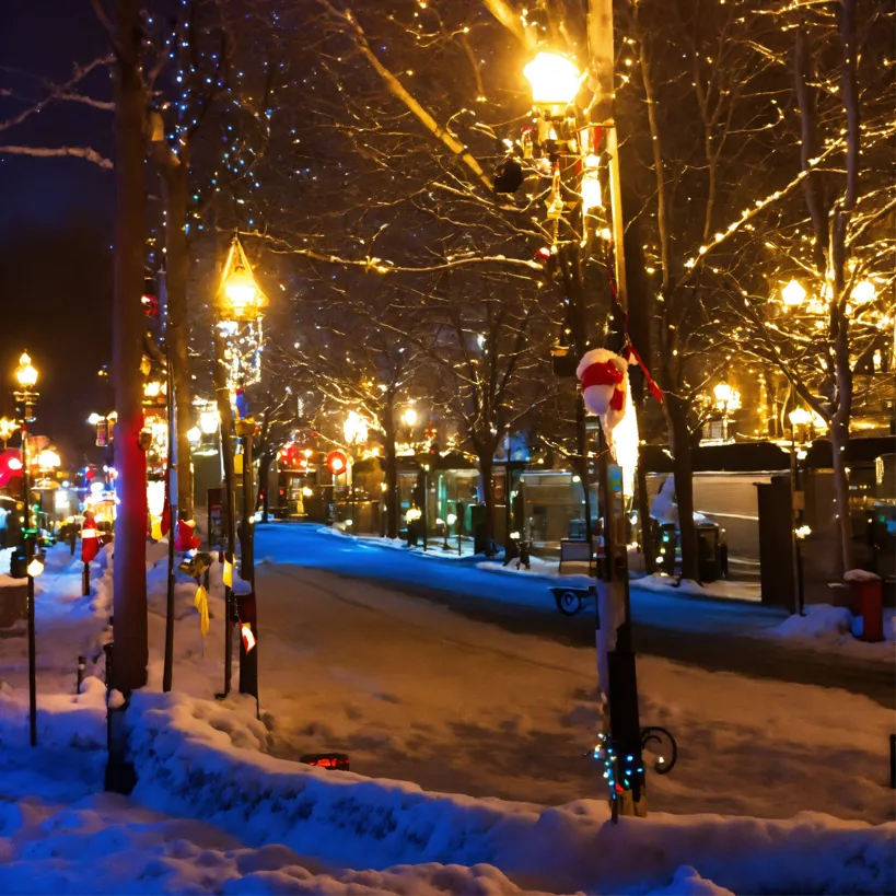 Golden Christmas Eve