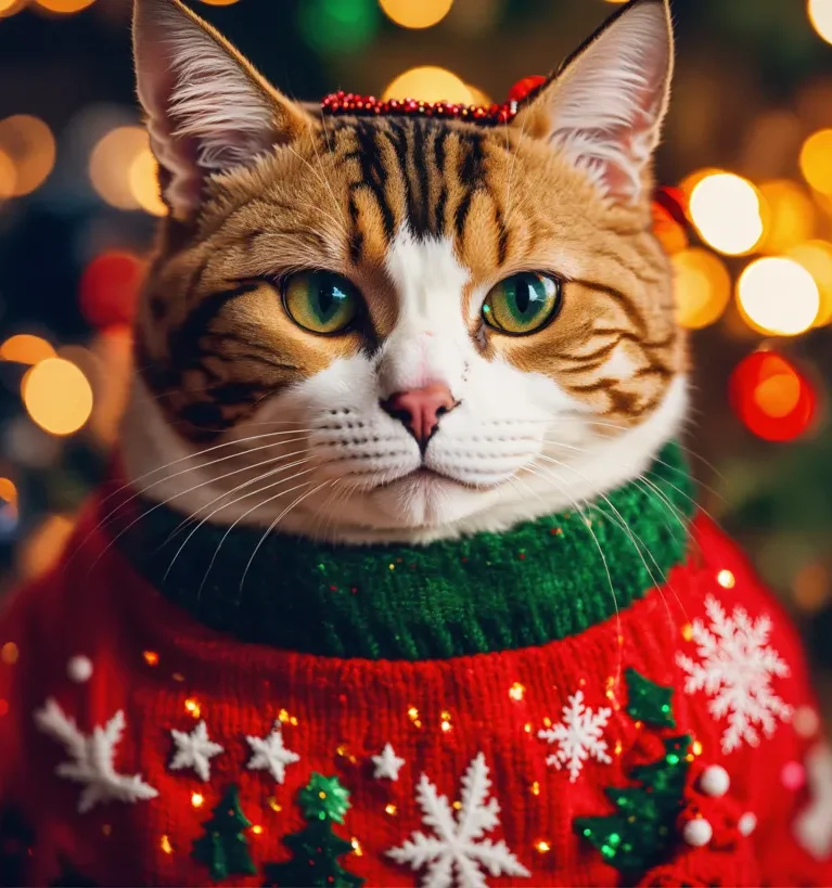 Golden Festive Moment