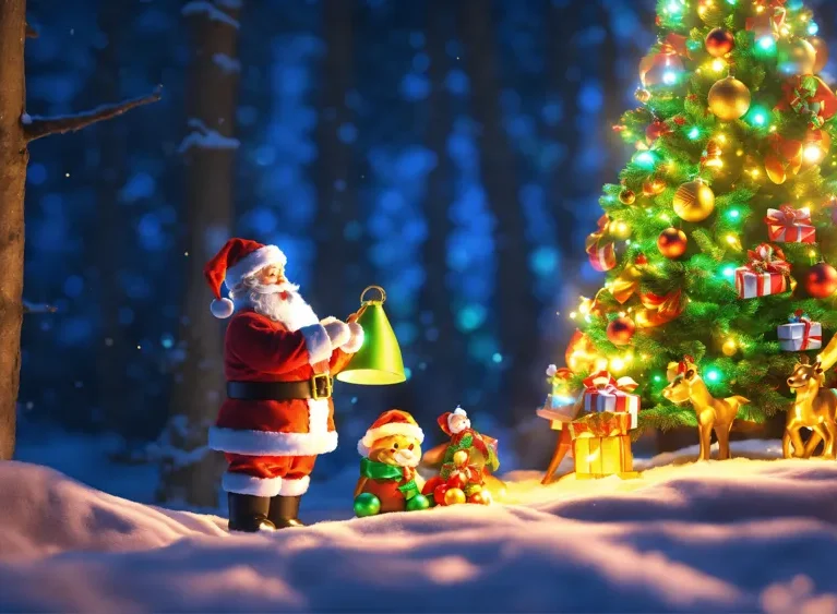 Golden Holiday Table